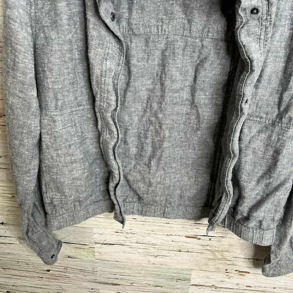 Prana gray jacket bomber size small - Picture 3 of 11